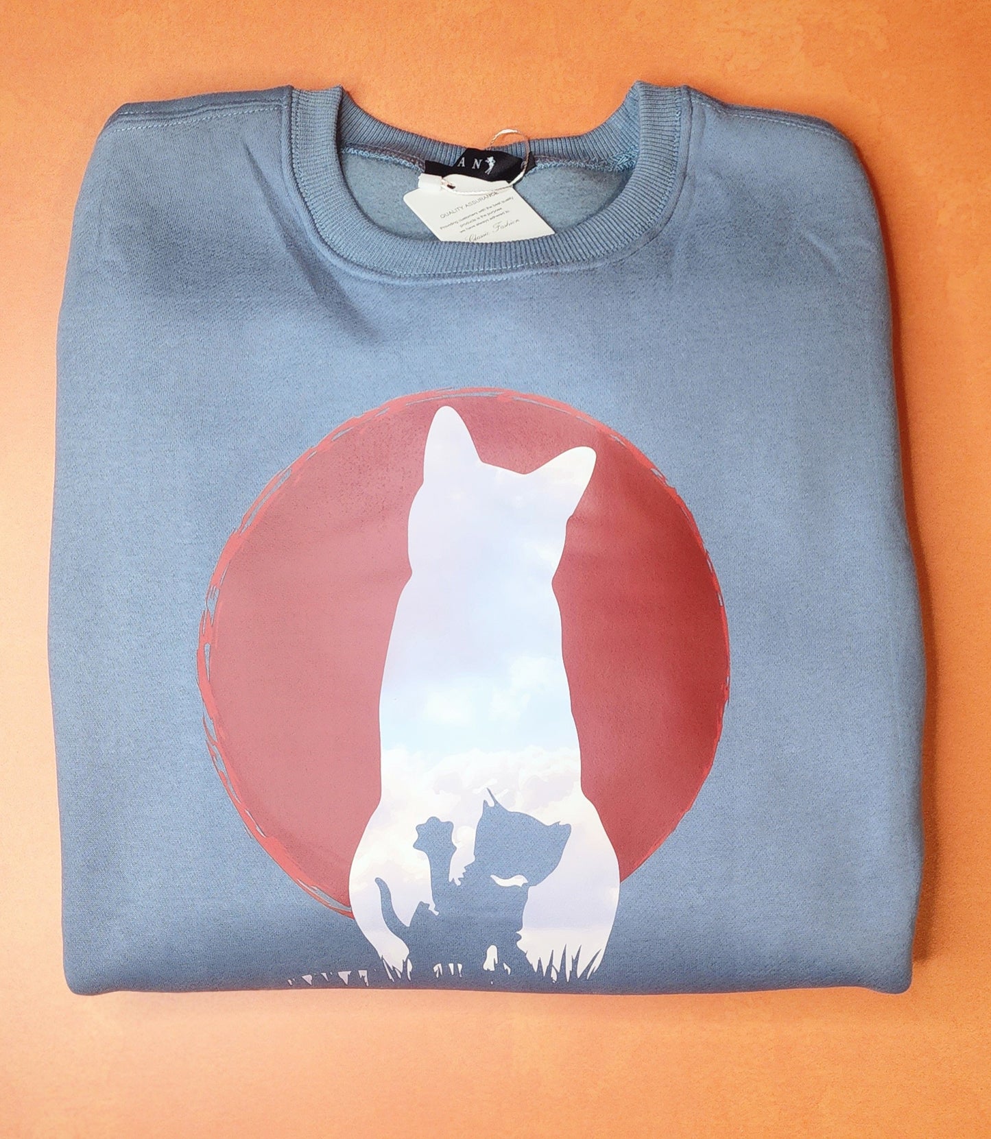 Cat by Moon