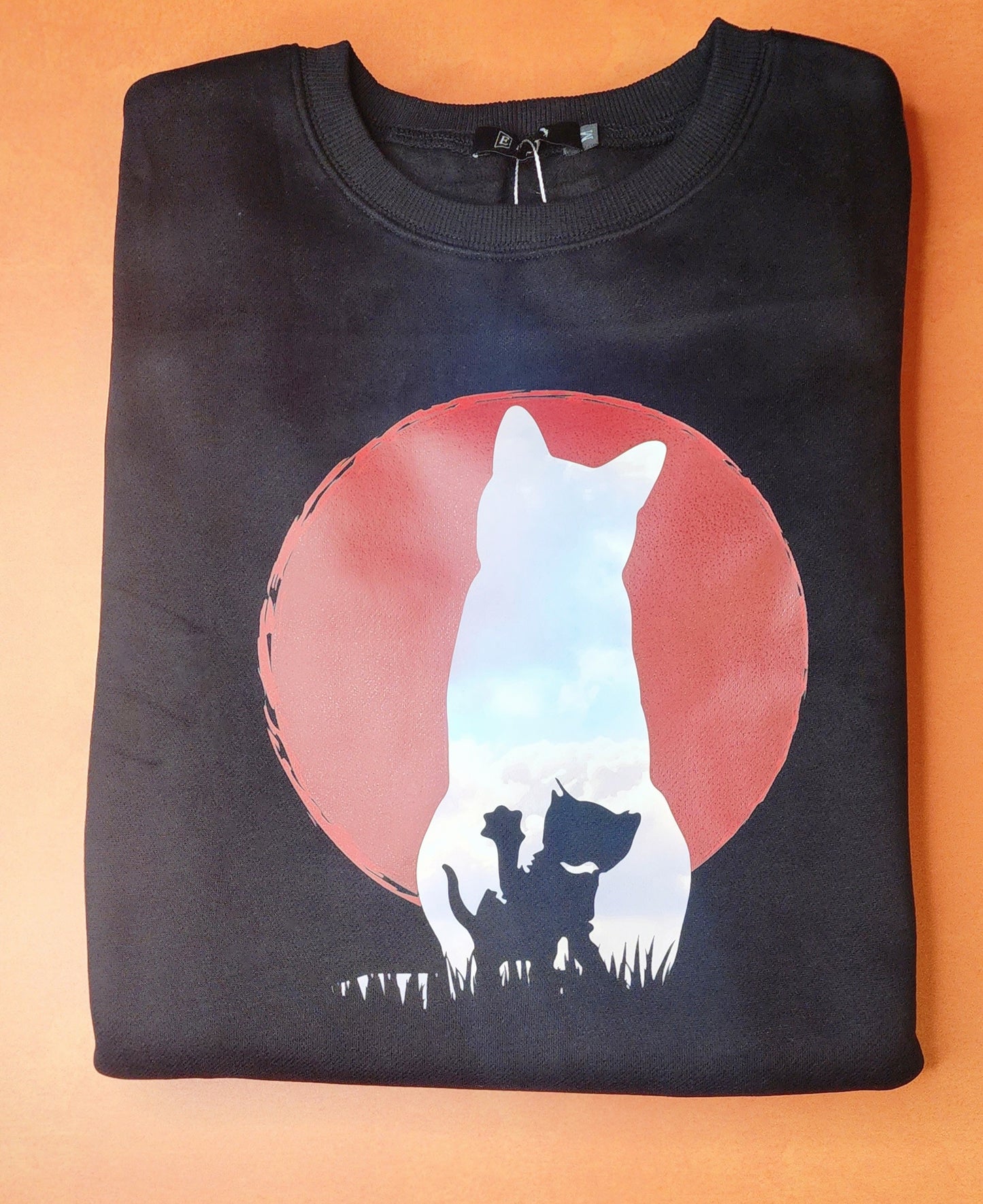 Cat by Moon
