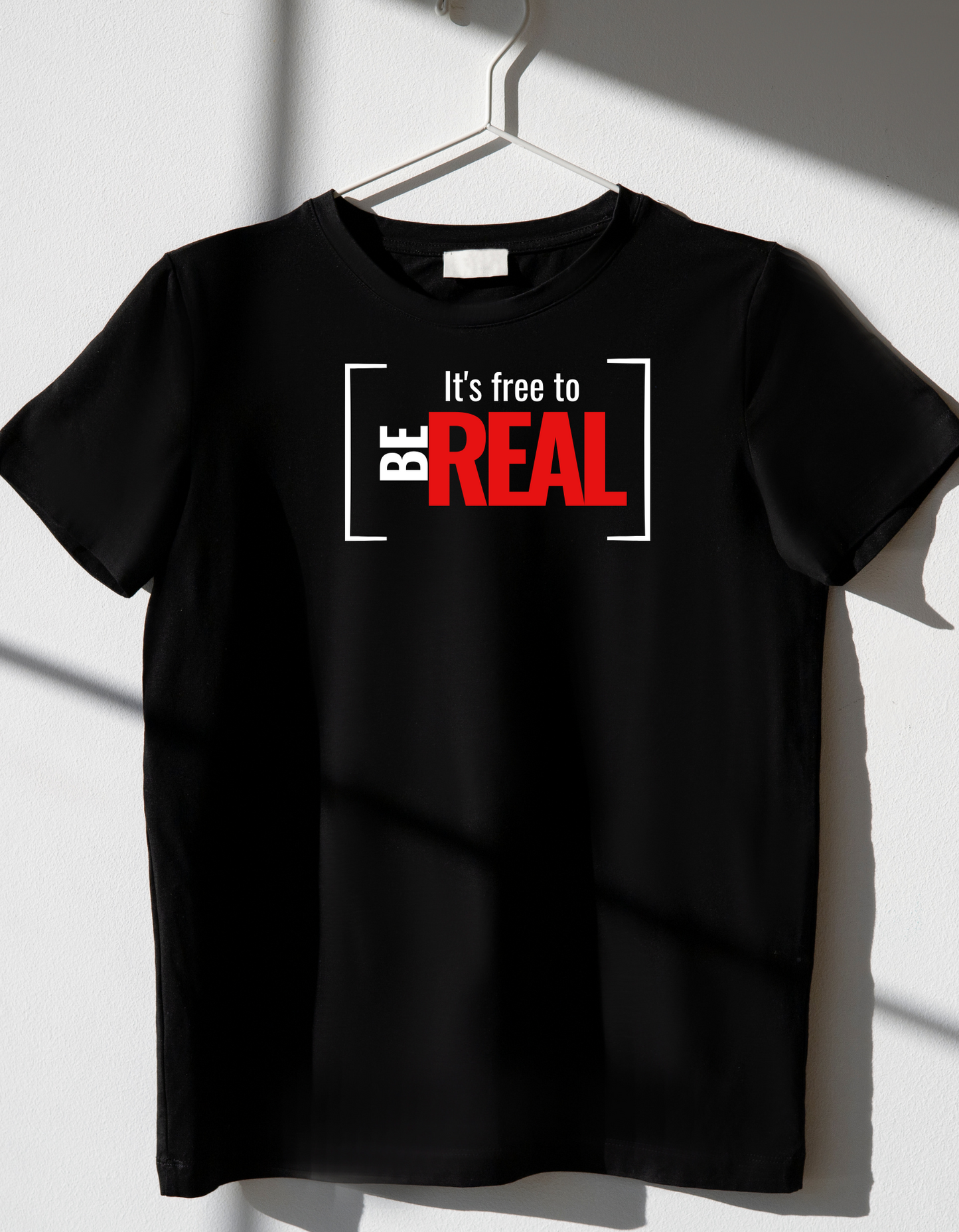 Its free to be Real Unisex tee