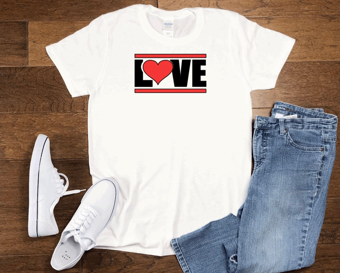 Black love His and Hers Tee shirt